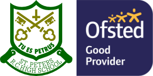 st peters rc high school logo