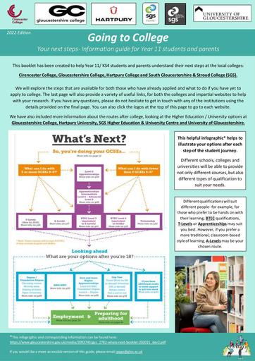 College Collab Post 16 brochure 2022